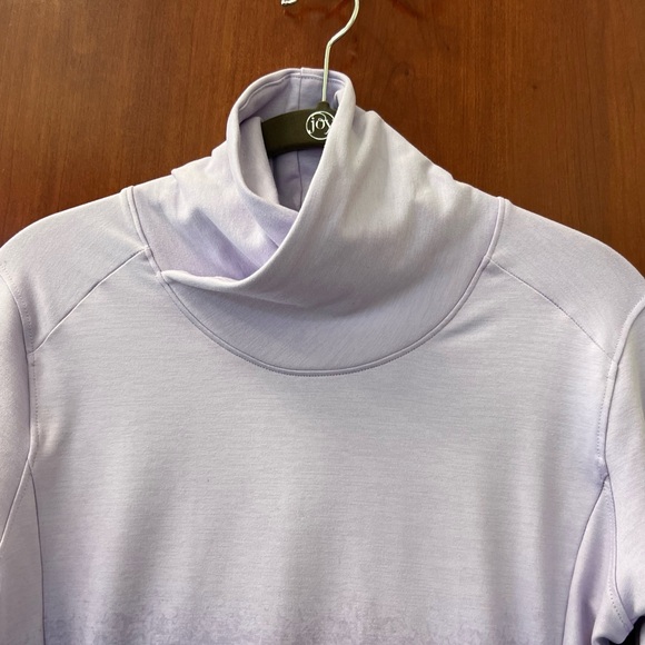 CALIA Pull Over Ombré Size Small Cross Over Mock Neck Sweater Long Sleeves Small - Picture 7 of 13